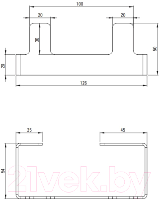 Крючок для ванной Deante Mokko Nero ADM N121