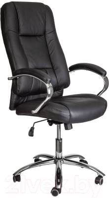 Кресло офисное AksHome King A, кожа - фото