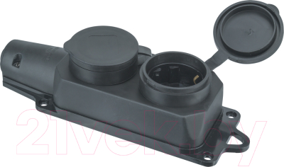 Розетка переносная Navigator 2м 2P+PE 16А 220В / 61371 - фото