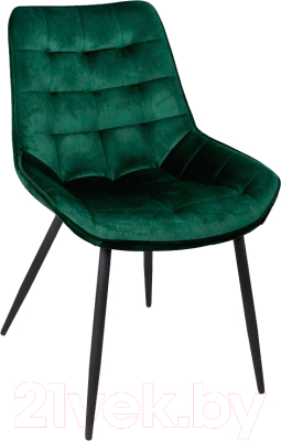 Стул Седия Darren (темно-зеленый/черный) - фото