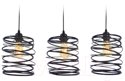 Потолочный светильник Ambrella TR8403/3 BK (черный)