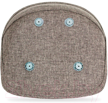 Стул барный Sheffilton SHT-ST19-SF1/S29-1 (коричневый сахар/черный муар)