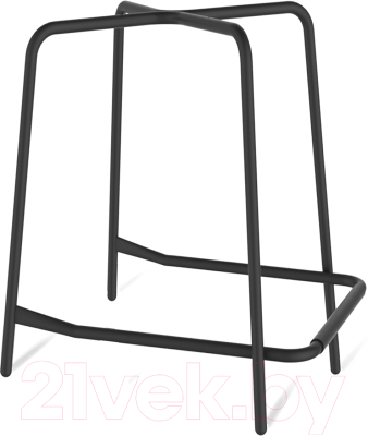 Стул барный Sheffilton SHT-ST19-SF1/S29-1 (коричневый сахар/черный муар)