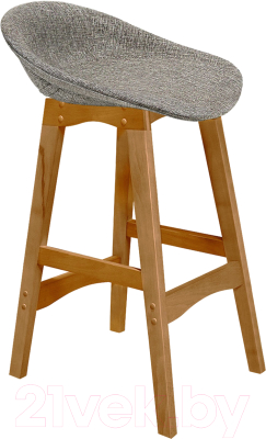 Стул барный Sheffilton SHT-ST19-SF1/S65-1 (коричневый сахар/светлый орех) - фото