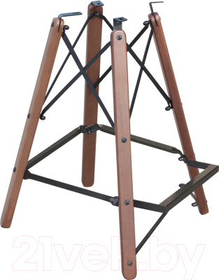 Стул барный Sheffilton SHT-ST19-SF1/S80-1 (коричневый сахар/темный орех)