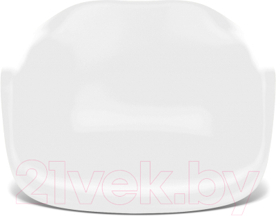 Стул барный Sheffilton SHT-ST31/S80-1 (белый/прозрачный лак/черный)