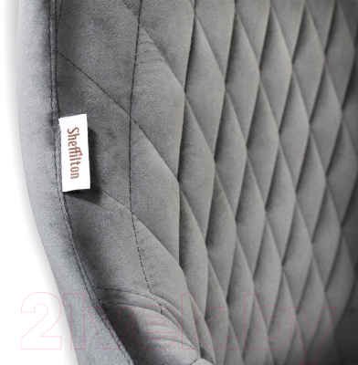 Стул барный Sheffilton SHT-ST38/S65-1 (угольно-серый/венге)