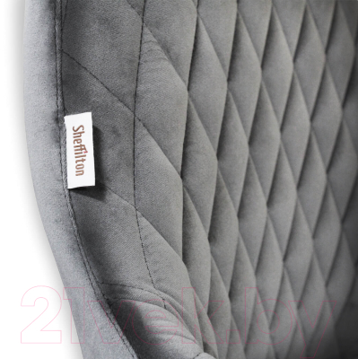 Стул барный Sheffilton SHT-ST38/S66-1 (угольно-серый/черный муар)