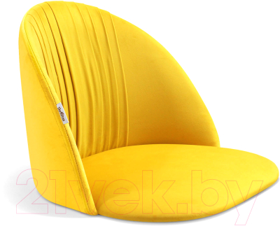 Стул барный Sheffilton SHT-ST35-1/S80-1 (имперский желтый/темный орех/черный)