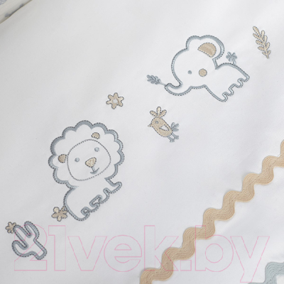 Комплект постельный для малышей Perina Toys. Зверюшки / ТС2.140-02.2