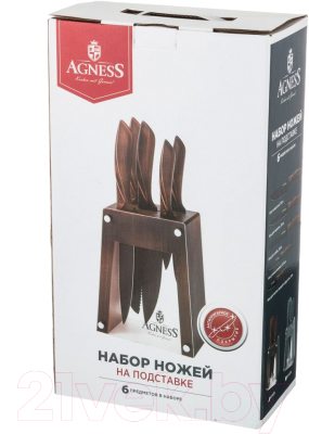 Набор ножей Agness 911-678