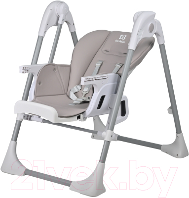Стульчик для кормления Farfello Multa (серый шелк)
