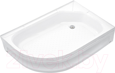 Душевой поддон Wemor 120/80/24 R (асимметричный) - фото