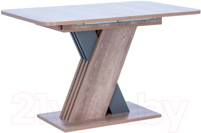 Обеденный стол Импэкс Leset Гросс (дуб сакраменто/антрацит) - фото