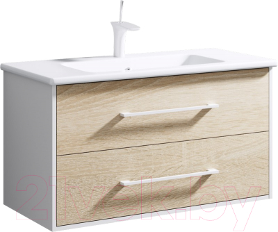 Тумба с умывальником Aqwella Майами / MAI0175 - фото