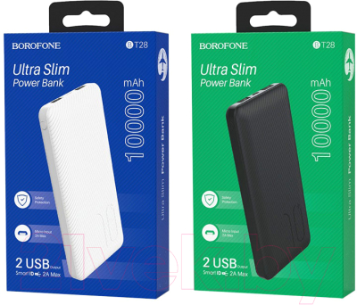 Портативное зарядное устройство Borofone BT28 10000mAh
