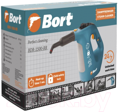 Пароочиститель Bort BDR-1500-RR (93410747)