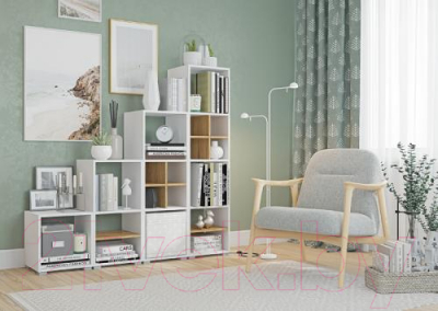 Полка-ячейка Горизонт Мебель Лайт Бокс 1