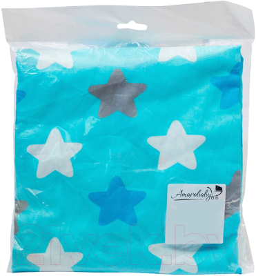 Простыня для малышей Amarobaby Прянички / AMARO-5102-PG