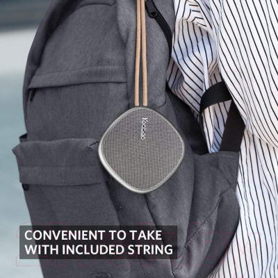 Портативная колонка Yoobao Mini-Speaker M1 (серый)