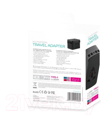 Адаптер питания сетевой Omega OTRA30W