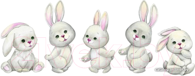 Детская кроватка INDIGO My Dream Зайки