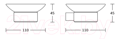Мыльница Gross Aqua Space GA18239MB