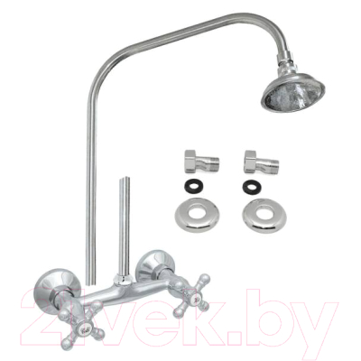 Верхний душ со смесителем Центр Сантехники СМ508105 - фото