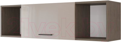 Шкаф навесной Горизонт Мебель Ненси 1200 - фото