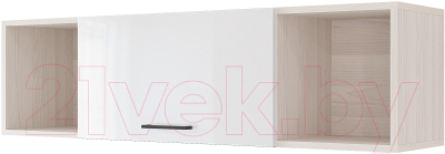 Шкаф навесной Горизонт Мебель Ненси 1200 - фото