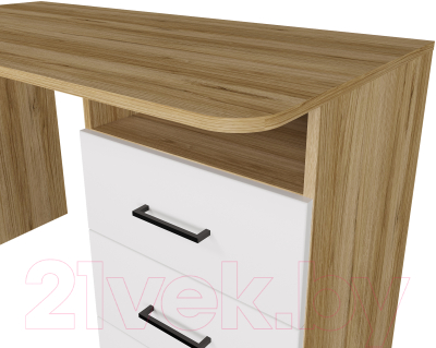 Письменный стол Горизонт Мебель Ненси 1200 3 ящика