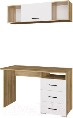 Письменный стол Горизонт Мебель Ненси 1200 3 ящика