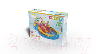 Водный игровой центр Intex Радуга / 57453NP