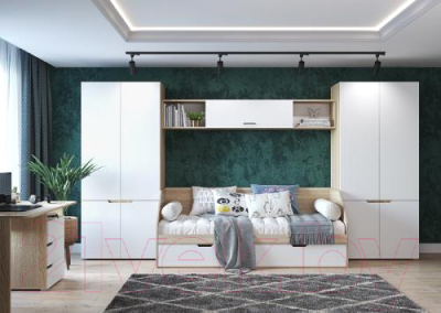 Письменный стол Горизонт Мебель Анталия 1200 3 ящика