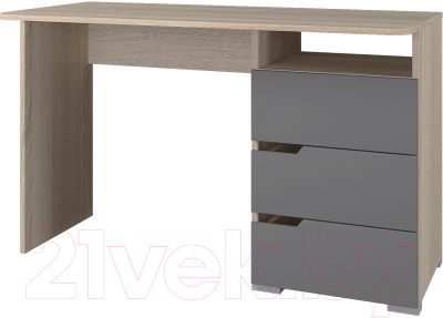 Письменный стол Горизонт Мебель Анталия 1200 3 ящика - фото
