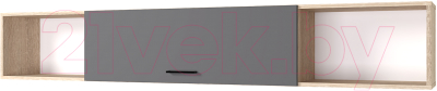 Шкаф навесной Горизонт Мебель Анталия 2032 - фото