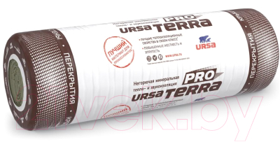 Мат теплоизоляционный Ursa Terra Скатная крыша 35 QN 3900-1200-150