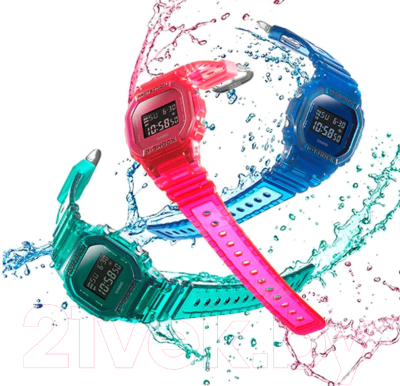 Часы наручные мужские Casio DW-5600SB-2ER