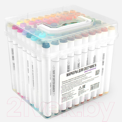 Набор маркеров Darvish Двусторонние / DV-12869-80