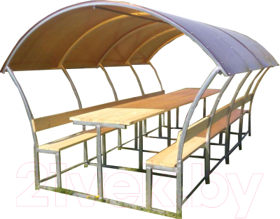 Беседка ВЕЛЕС Астра 3м с покрытием - фото