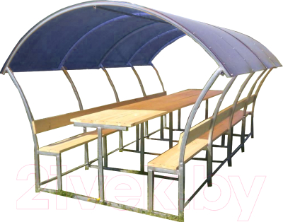 Беседка ВЕЛЕС Астра 3м с покрытием - фото