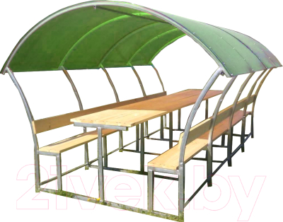Беседка ВЕЛЕС Астра 3м с покрытием - фото