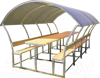 Беседка ВЕЛЕС Астра 3м с покрытием - фото