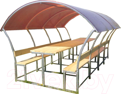 Беседка ВЕЛЕС Астра 3м с покрытием - фото