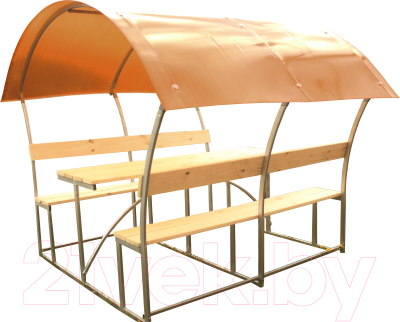 Беседка ВЕЛЕС Астра 2м с покрытием - фото