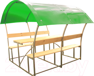 Беседка ВЕЛЕС Астра 2м с покрытием - фото