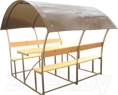 Беседка ВЕЛЕС Астра 2м с покрытием - фото