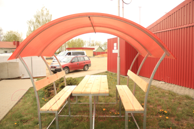 Беседка ВЕЛЕС Астра 2м с покрытием