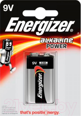Батарейка Energizer Power 9V-9B-6LR61 / Е300127702