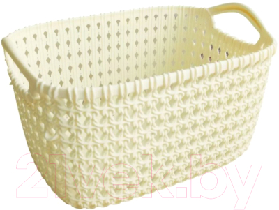 Корзина Эльфпласт Paola EP465 (8л, слоновая кость) - фото